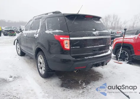 2015 Ford Explorer Limited из США, поврежденный, VIN 1FM5K8F88FGA07446